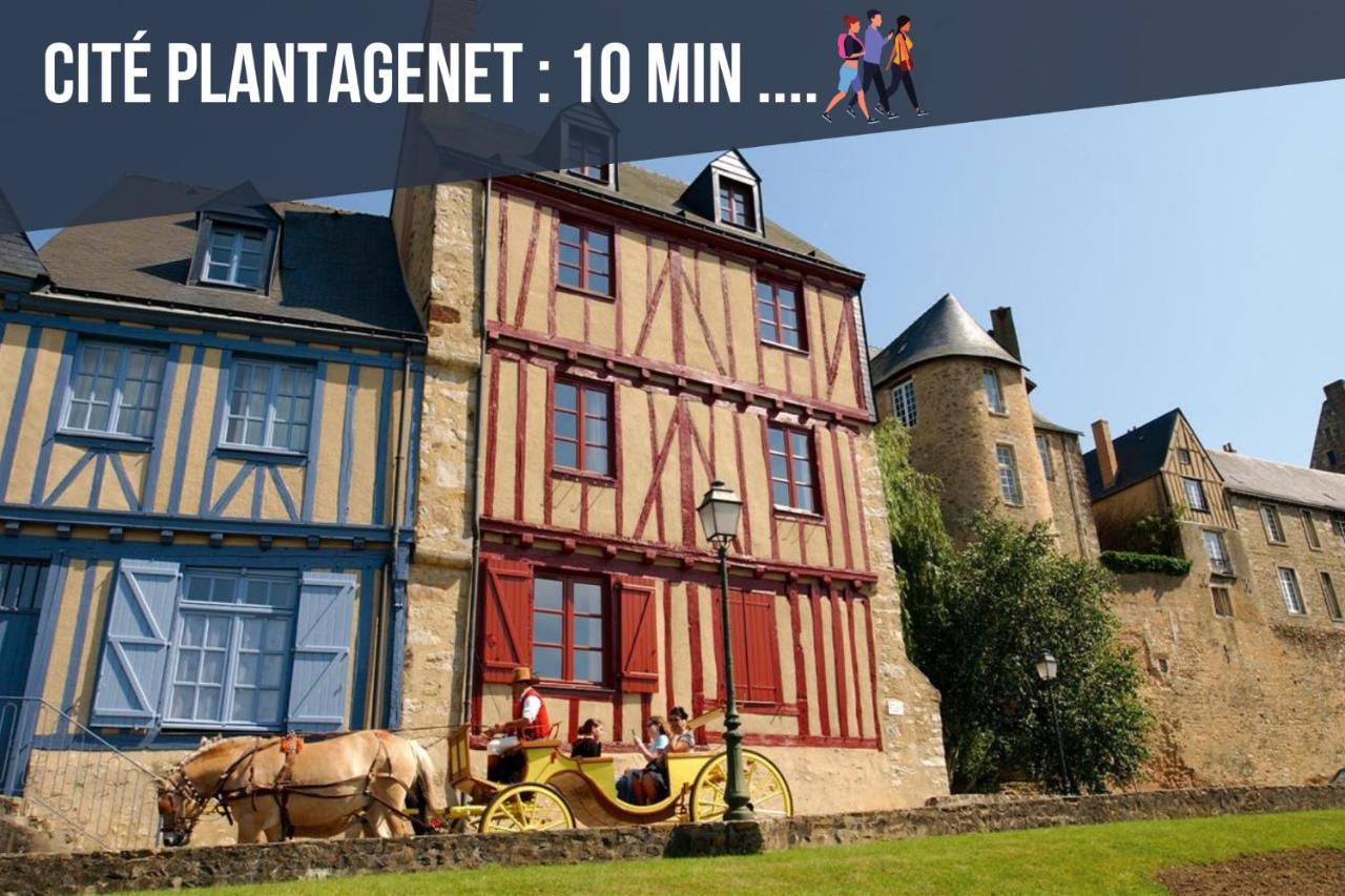 Sweet Nina Jazz Appartement Pour 5 Voyageurs, Situe A La Place De La Republique, Avec Parking Et Lit Queen Size Le Mans Exterior photo